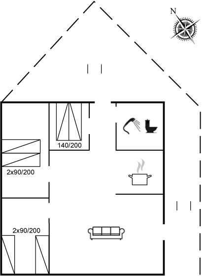 Vorschaubild von Ferienhaus OP39 in Bjerregård - Westjütland