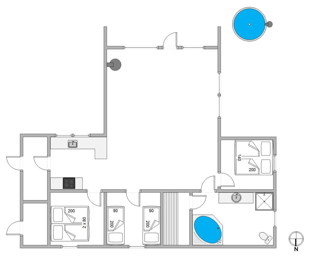 Vorschaubild von Ferienhaus OP70 in Bjerregård - Westjütland