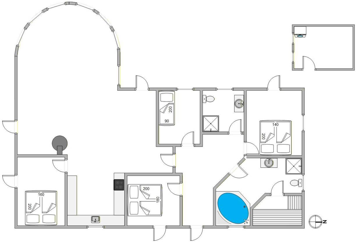 Vorschaubild von Ferienhaus OQ70 in Skodbjerge - Bjerregård - Westjütland