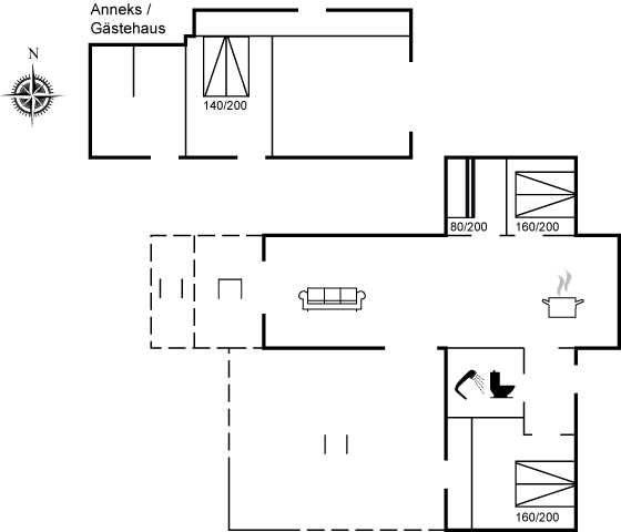 Vorschaubild von Ferienhaus OR06 in Nr. Lyngby - Løkken - Nordjütland