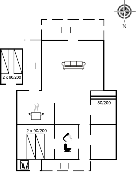 Vorschaubild von Ferienhaus OS96 in Bjerregård - Westjütland