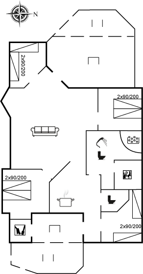 Vorschaubild von Ferienhaus OT35 in Nr. Lyngvig - Hvide Sande - Westjütland