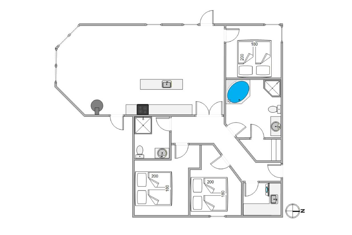 Vorschaubild von Ferienhaus OU75 in Bork Havn - Westjütland
