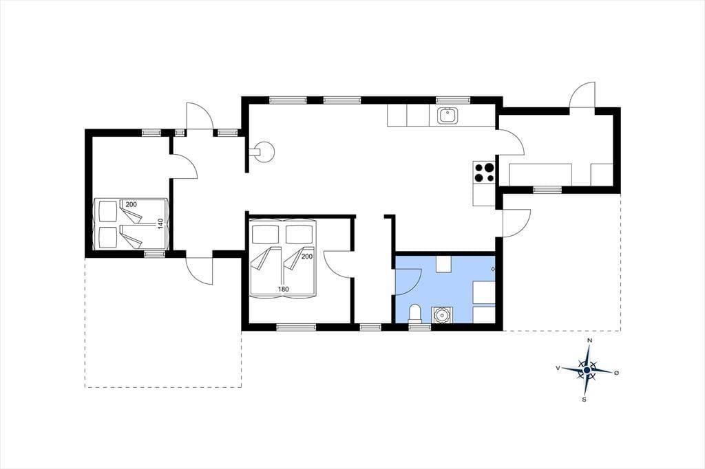 Vorschaubild von Ferienhaus OV19 auf Kaldred - Westseeland