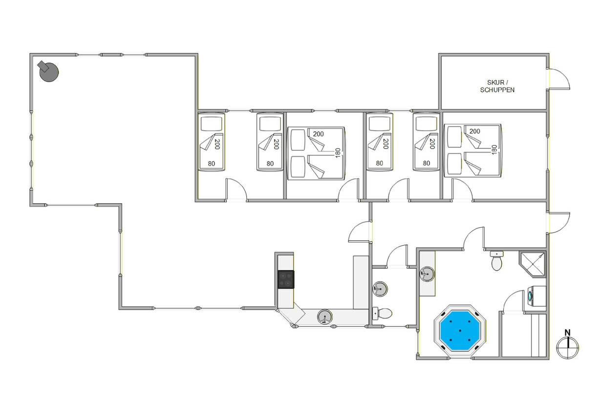 Vorschaubild von Ferienhaus OV34 in Houstrup - Westjütland