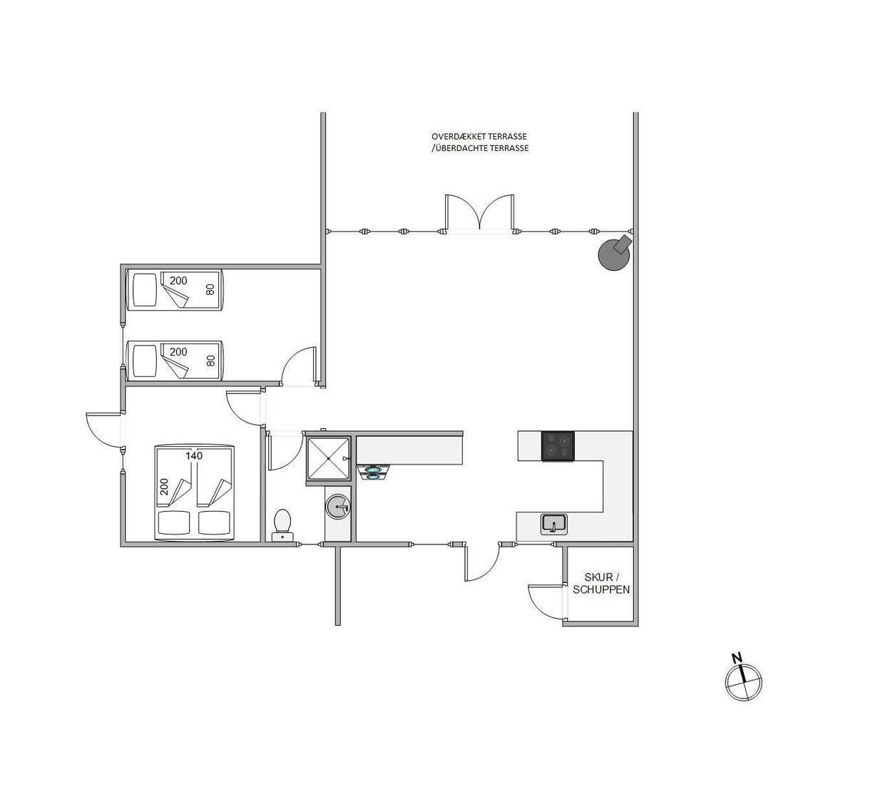 Vorschaubild von Ferienhaus OV43 in Henne Strand - Westjütland
