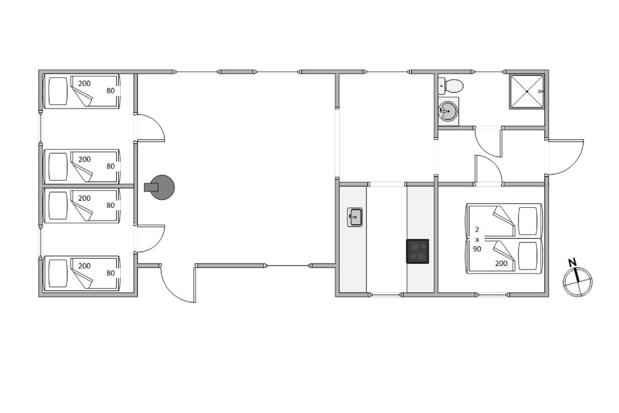 Vorschaubild von Ferienhaus OW19 in Vejers Strand - Westjütland