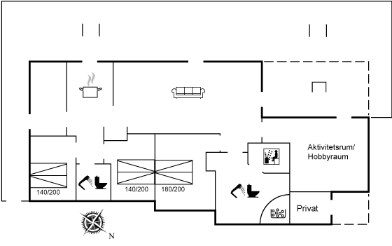 Vorschaubild von Ferienhaus OX23 in Bjerregård - Westjütland