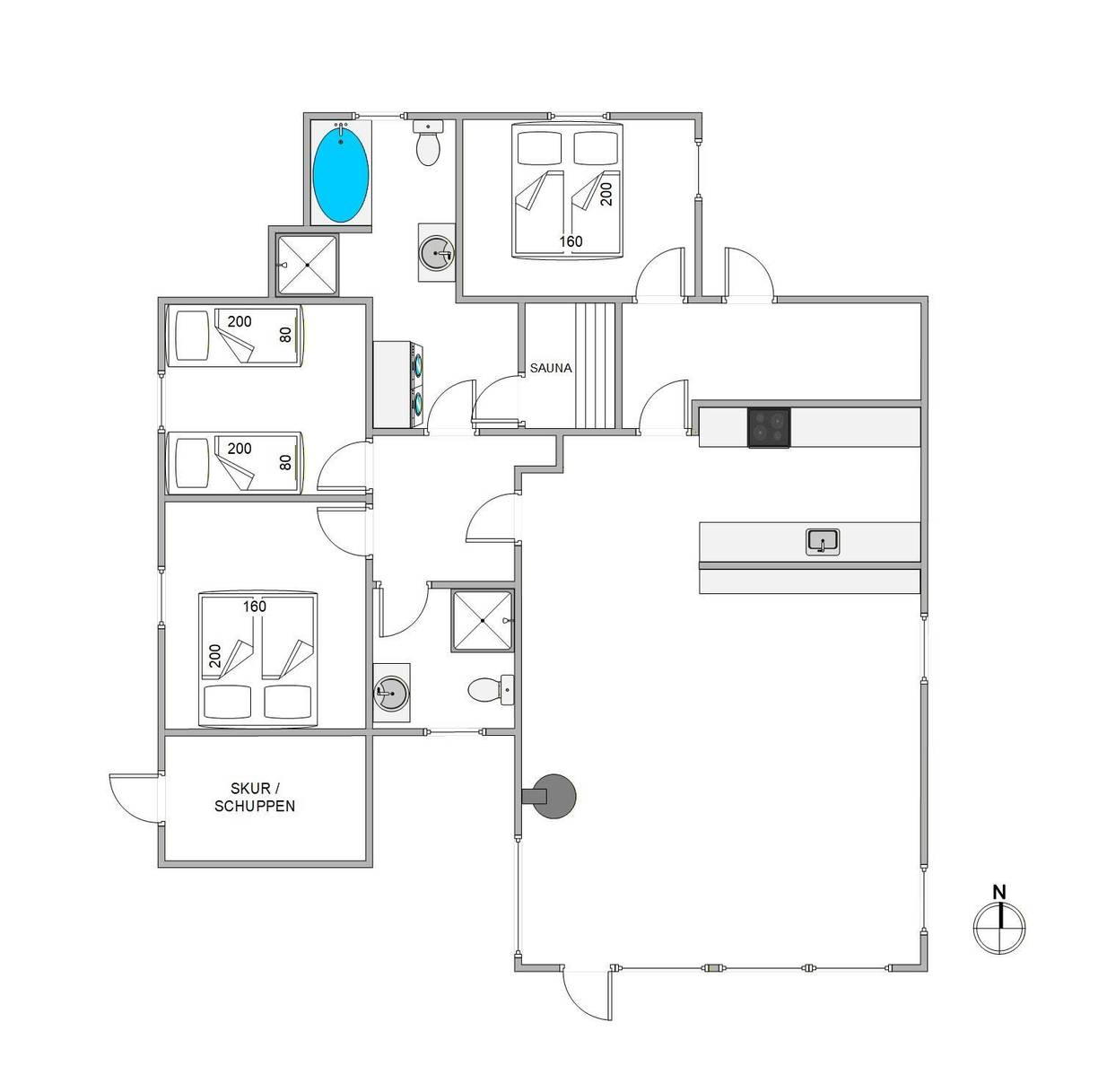 Vorschaubild von Ferienhaus OY62 in Henne Strand - Westjütland