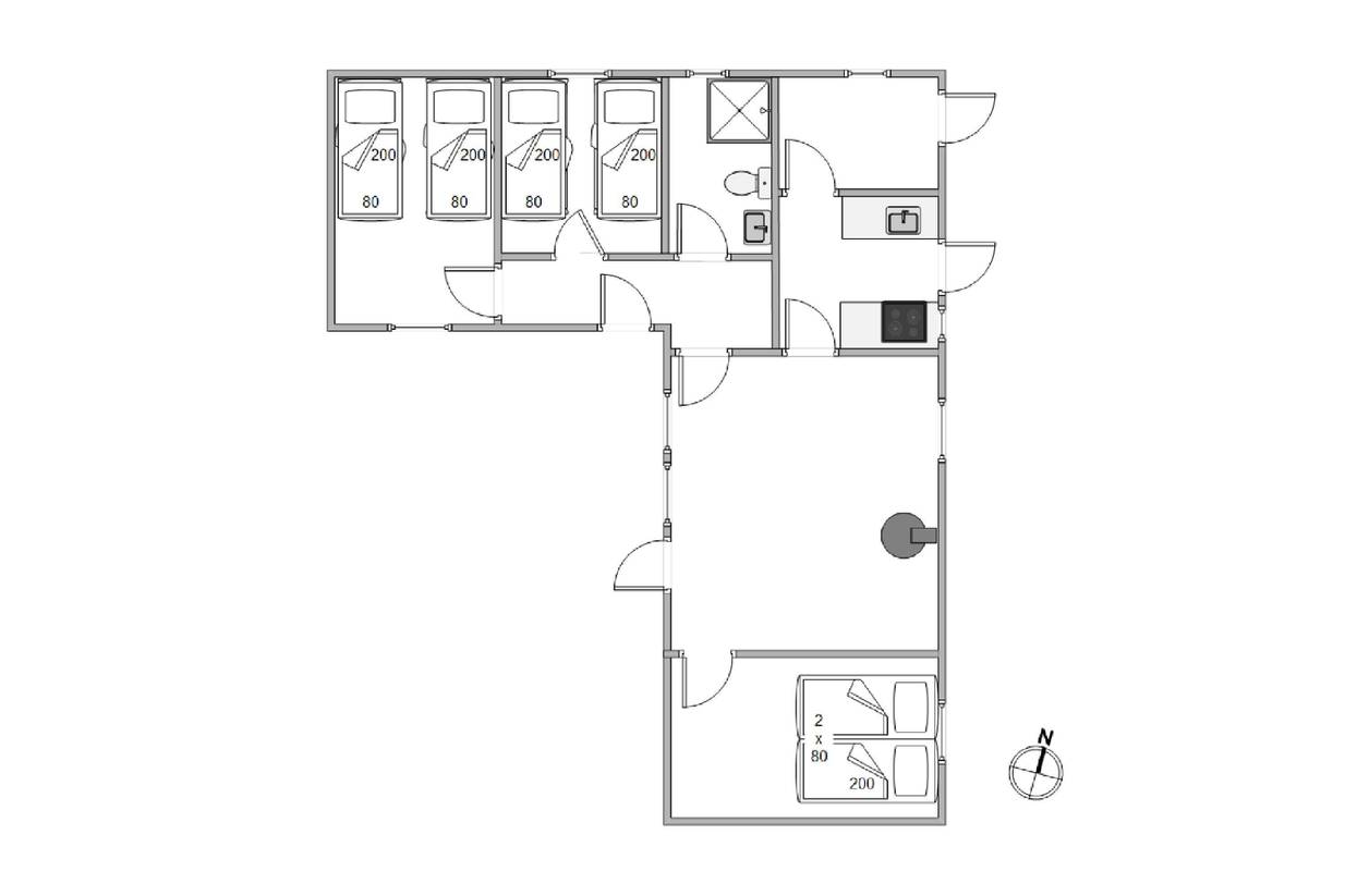 Vorschaubild von Ferienhaus OZ02 in Vejers Strand - Westjütland