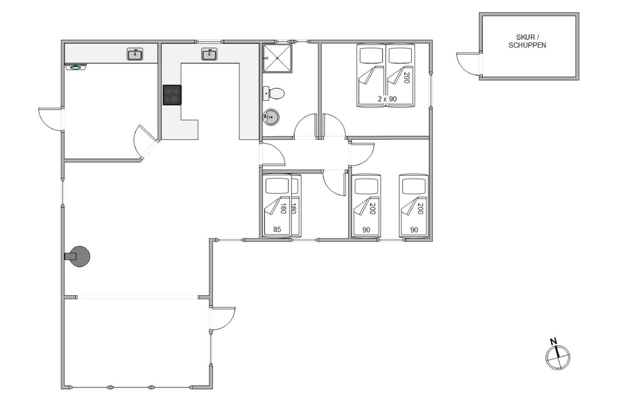 Vorschaubild von Ferienhaus OZ07 in Houstrup - Westjütland