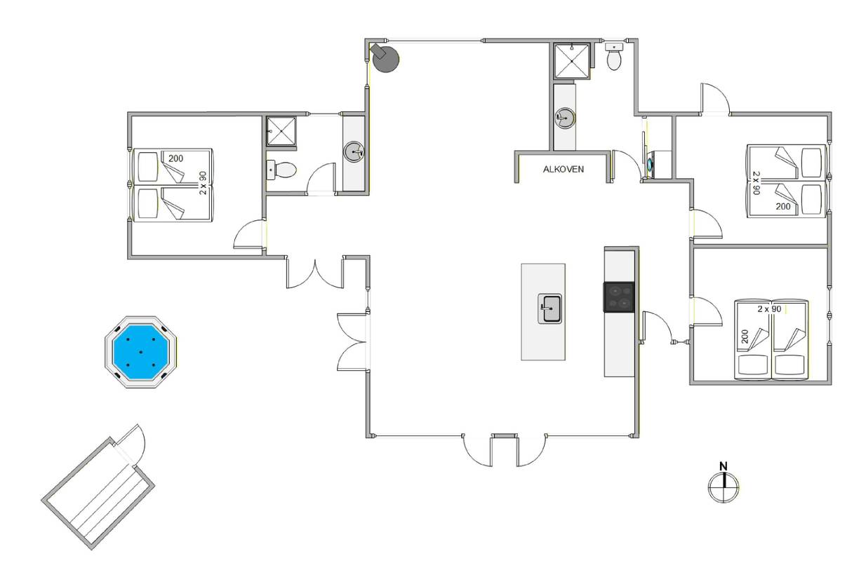 Vorschaubild von Ferienhaus OZ59 in Klegod - Westjütland