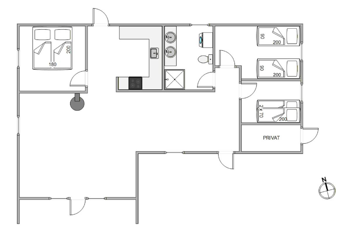 Vorschaubild von Ferienhaus PB92 in Hvide Sande - Klegod - Westjütland