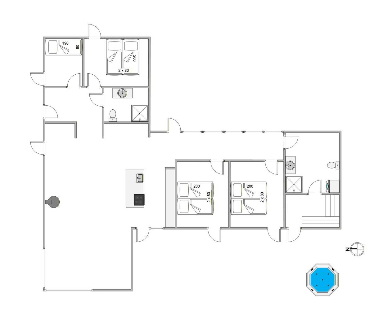 Vorschaubild von Ferienhaus PB99 in Henne Strand - Westjütland