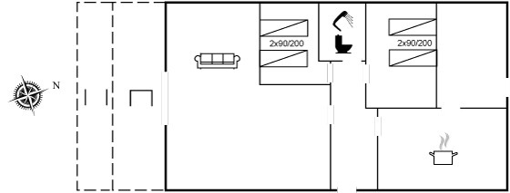 Vorschaubild von Ferienhaus PC55 auf Østerskov - Langeland