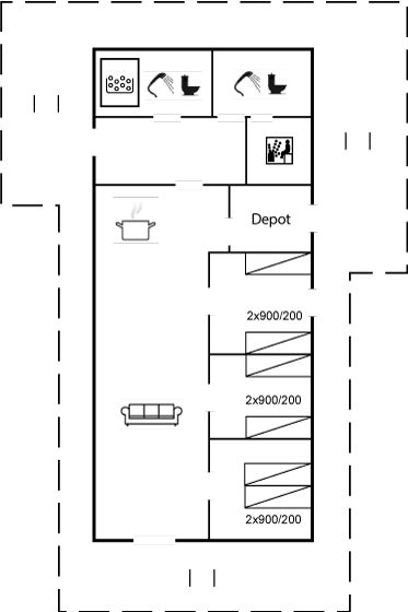 Vorschaubild von Ferienhaus PD48 in Nr. Lyngby - Løkken - Nordjütland