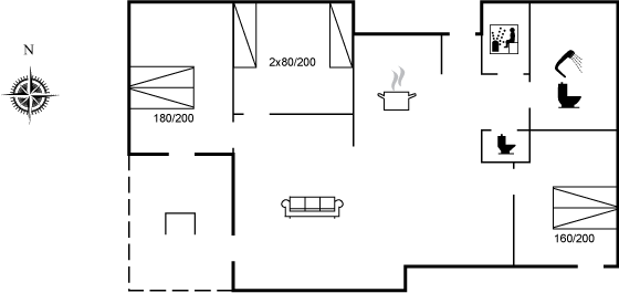 Vorschaubild von Ferienhaus PE13 in Sjællands Odde - Westseeland