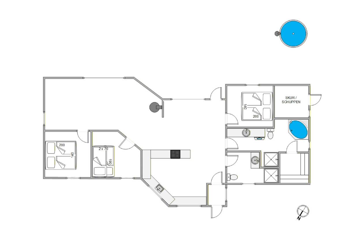 Vorschaubild von Ferienhaus PE73 in Jegum - Westjütland