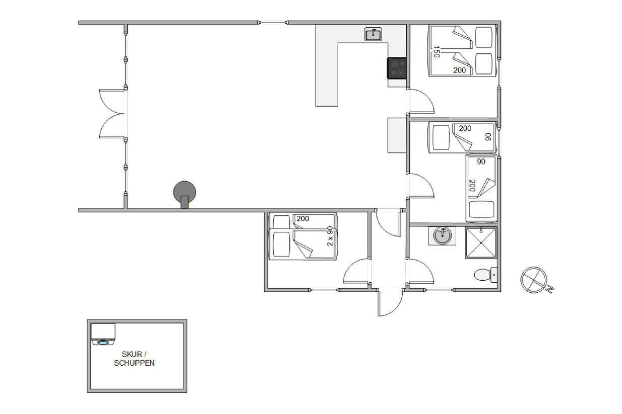 Vorschaubild von Ferienhaus PF17 in Klegod - Westjütland
