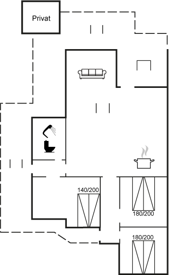 Vorschaubild von Ferienhaus PG77 in Houvig - Søndervig - Westjütland