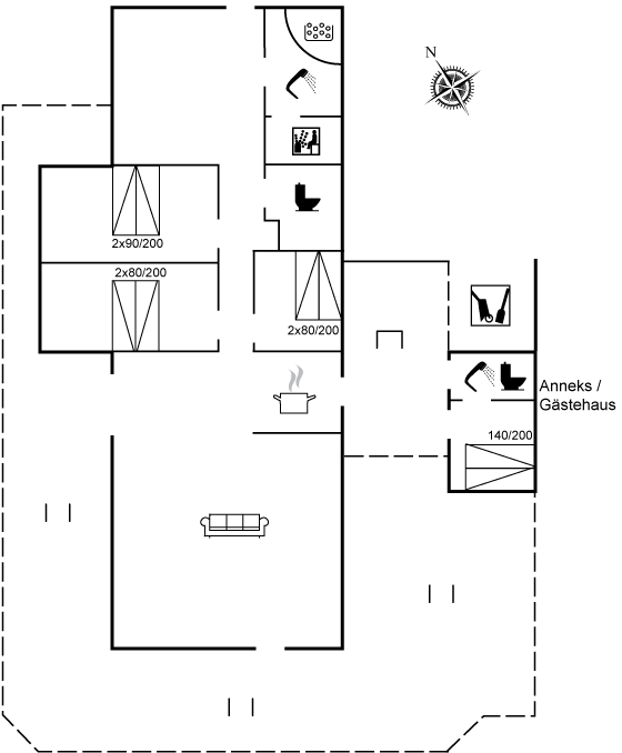 Vorschaubild von Ferienhaus PH58 in Blokhus - Nordjütland