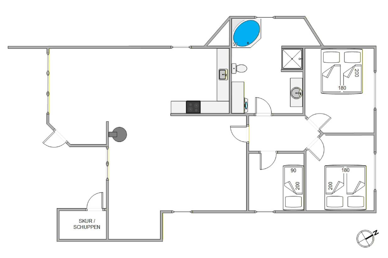 Vorschaubild von Ferienhaus PH73 in Bork Havn - Westjütland