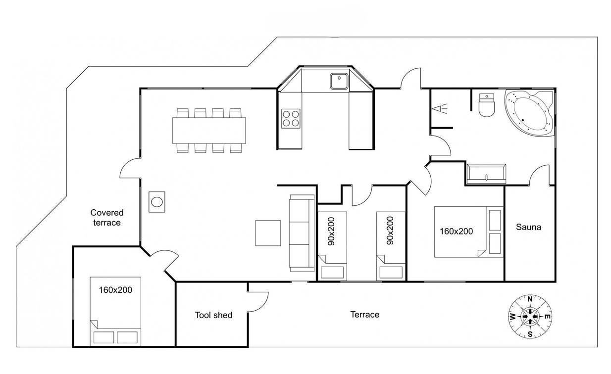 Vorschaubild von Ferienhaus PI40 in Nr. Lyngby - Løkken - Nordjütland