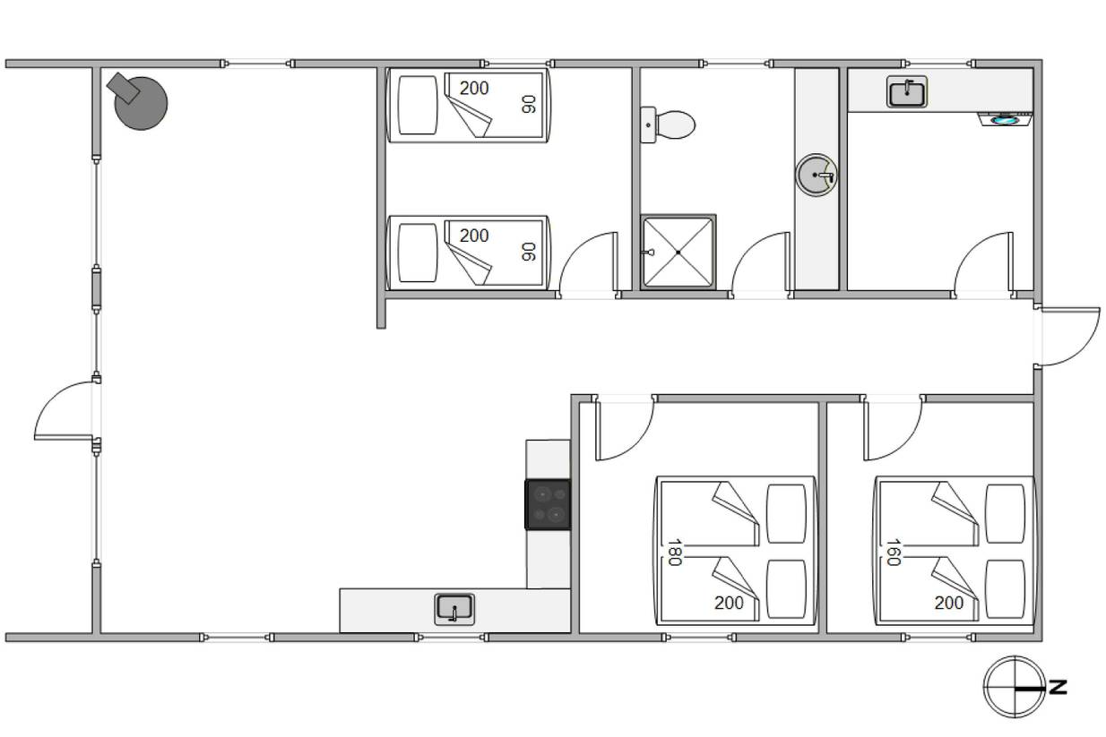 Vorschaubild von Ferienhaus PL60 in Jegum - Westjütland
