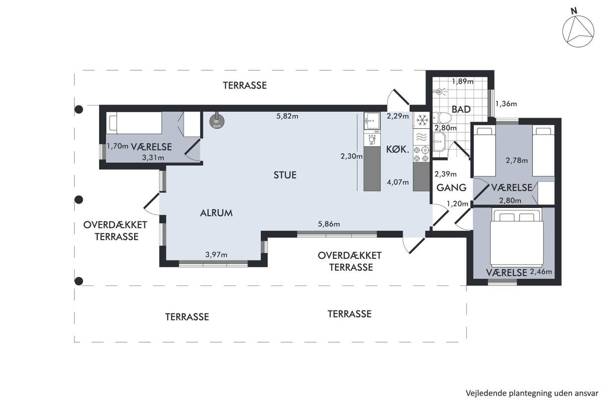 Vorschaubild von Ferienhaus PL87 in Ahl - Ebeltoft - Ostjütland