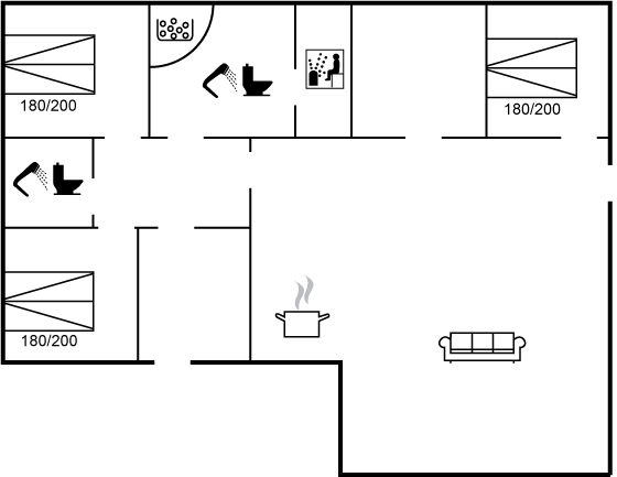 Vorschaubild von Ferienhaus PM60 in Houvig - Søndervig - Westjütland