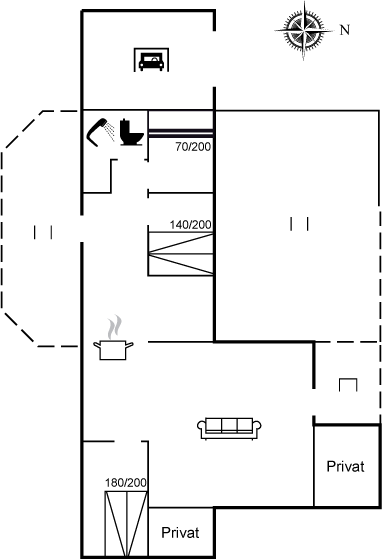 Vorschaubild von Ferienhaus PN13 in Grønhøj - Løkken - Nordjütland