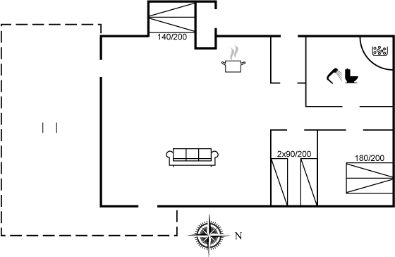 Vorschaubild von Ferienhaus PN44 in Løkken - Nordjütland