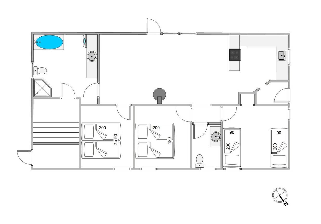 Vorschaubild von Ferienhaus PO98 in Henne Strand - Westjütland