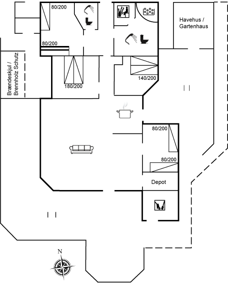Vorschaubild von Ferienhaus PP22 in Nørlev - Lønstrup - Nordjütland