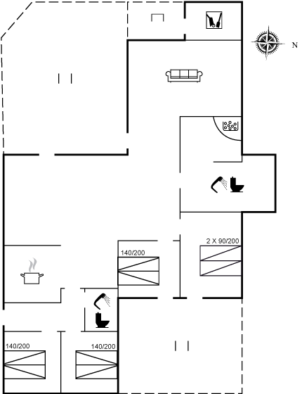 Vorschaubild von Ferienhaus PQ29 in Grønhøj - Løkken - Nordjütland