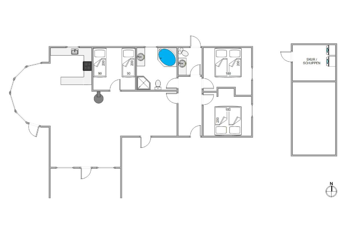 Vorschaubild von Ferienhaus PS64 in Søndervig - Westjütland