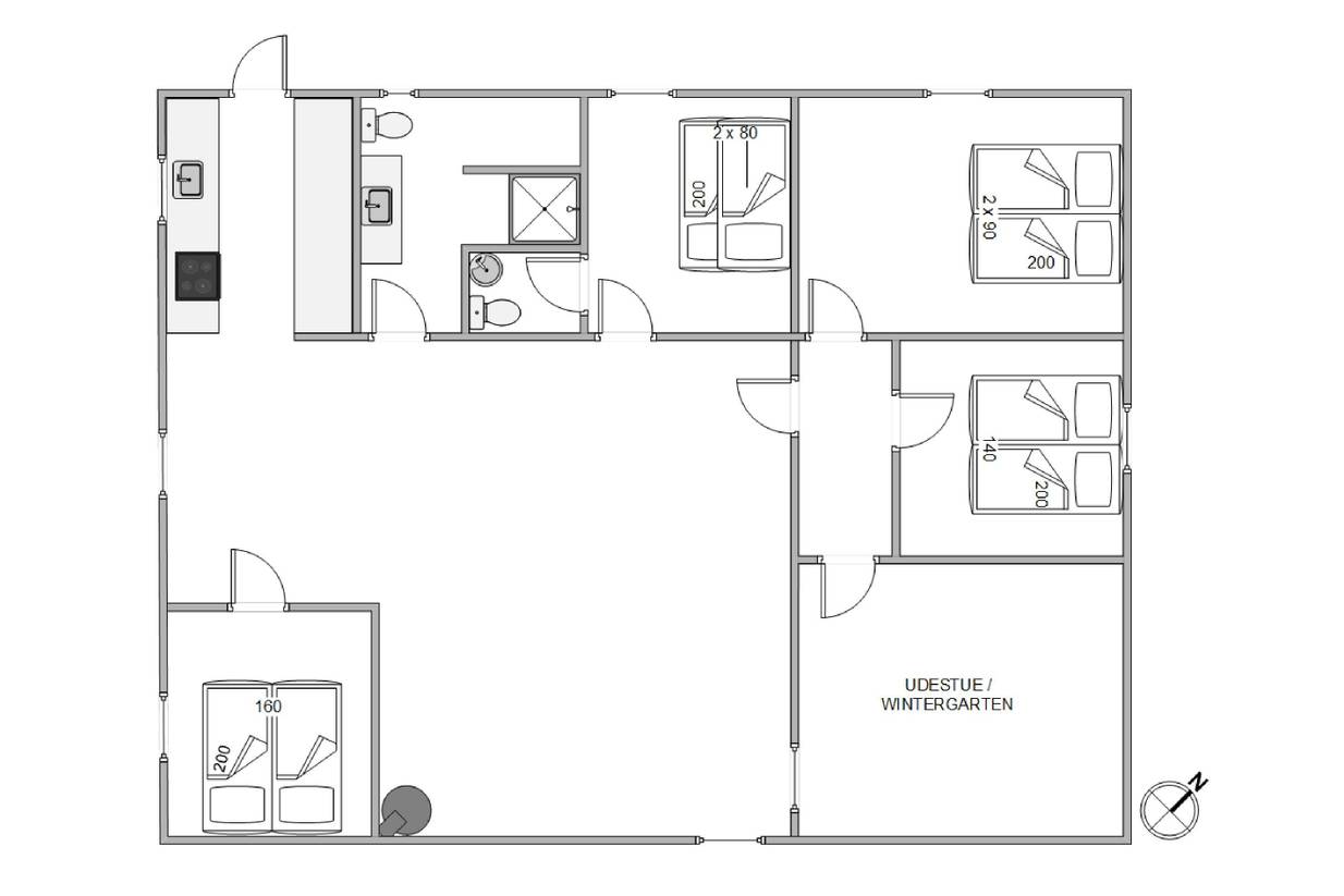 Vorschaubild von Ferienhaus PS69 in Vejers Strand - Westjütland