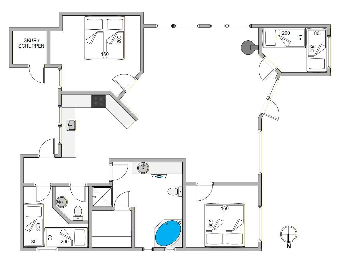 Vorschaubild von Ferienhaus PT87 in Bjerregård - Westjütland