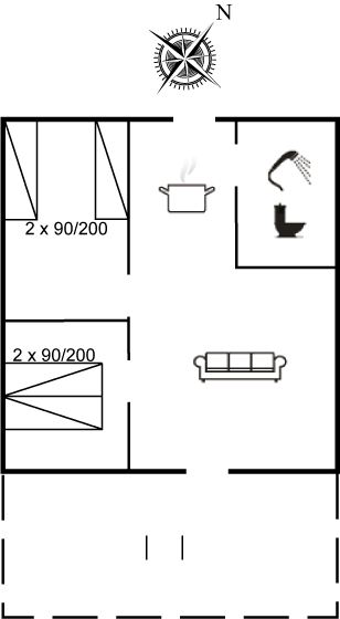 Vorschaubild von Ferienhaus PU87 in Bovbjerg - Vejlby Klit - Westjütland
