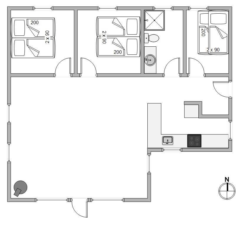 Vorschaubild von Ferienhaus PV70 in Bjerregård - Westjütland
