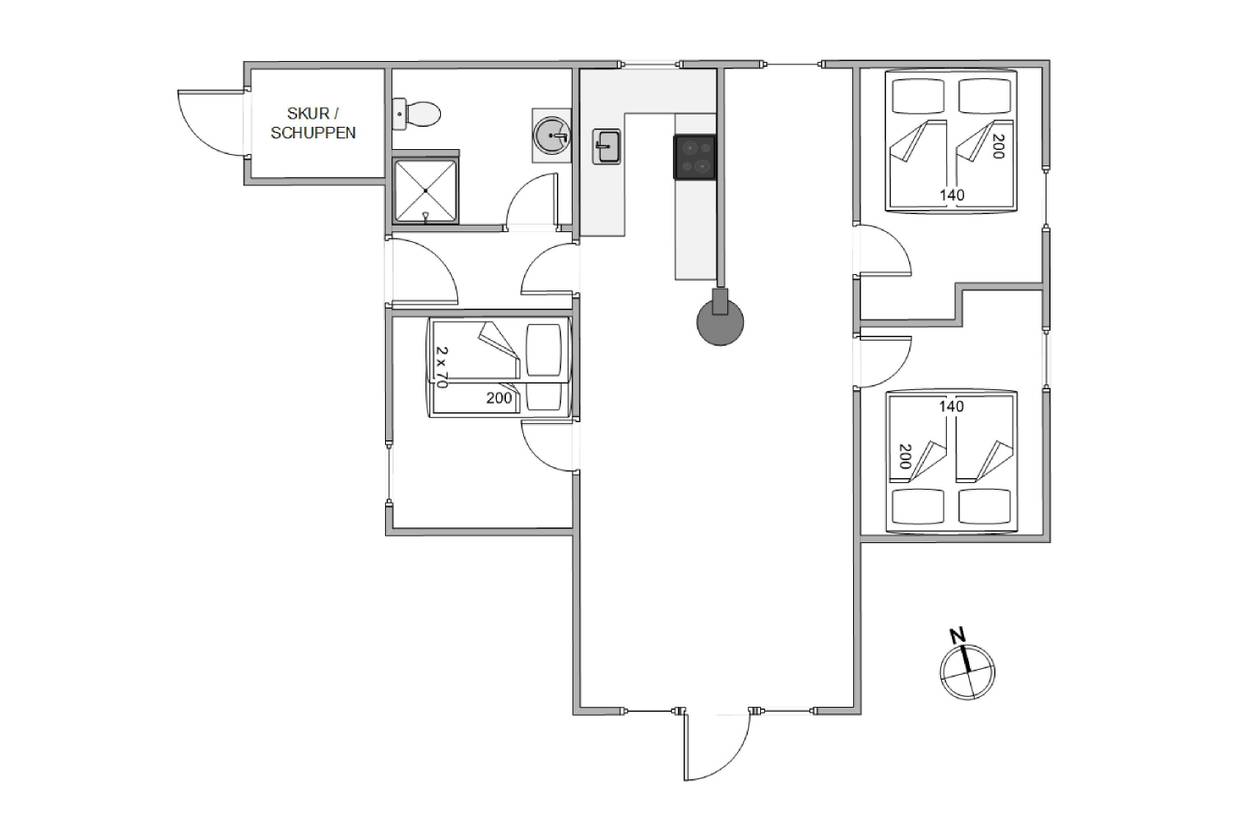 Vorschaubild von Ferienhaus PX18 in Houstrup - Westjütland
