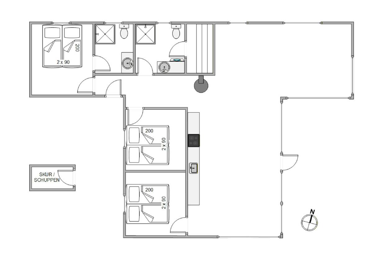 Vorschaubild von Ferienhaus PX32 in Hvide Sande - Westjütland