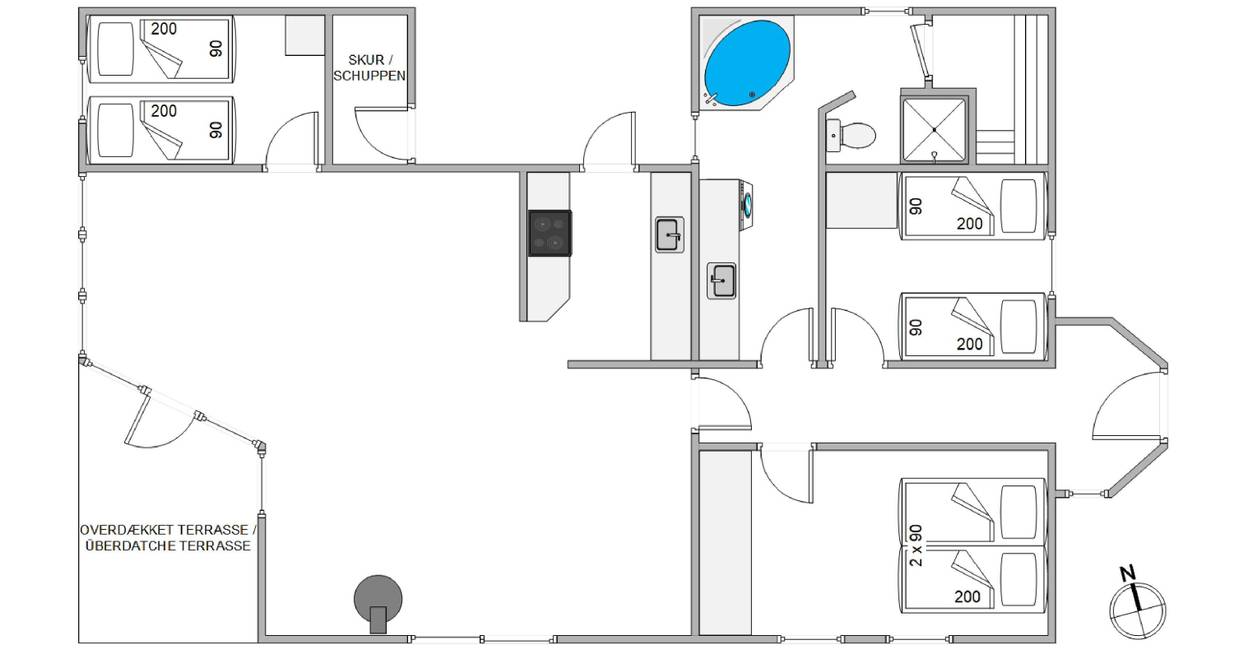 Vorschaubild von Ferienhaus PY01 in Houvig - Søndervig - Westjütland