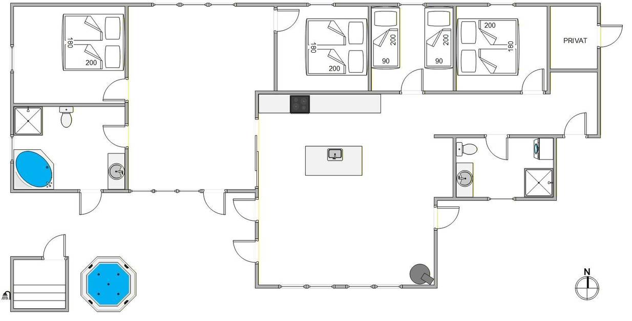 Vorschaubild von Ferienhaus PY70 in Bjerregård - Westjütland