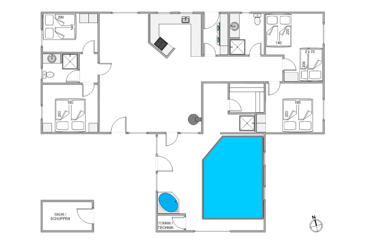 Vorschaubild von Ferienhaus PZ74 in Vester Husby - Westjütland