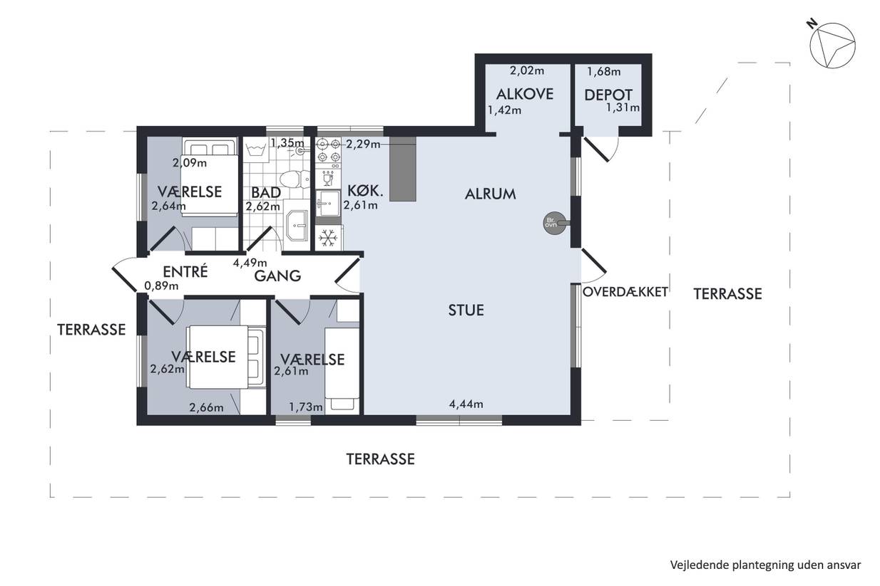 Vorschaubild von Ferienhaus QA55 in Øer - Ebeltoft - Ostjütland