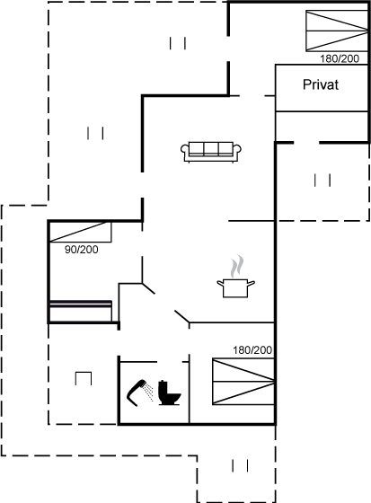 Vorschaubild von Ferienhaus QB10 in Nr. Lyngby - Løkken - Nordjütland