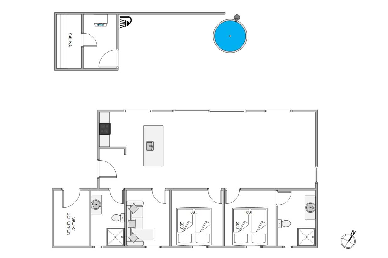 Vorschaubild von Ferienhaus QB37 in Jegum - Westjütland