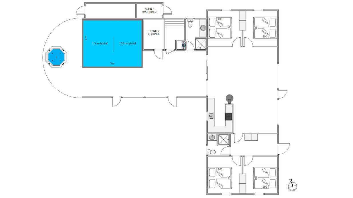 Vorschaubild von Ferienhaus QD82 in Houvig - Søndervig - Westjütland
