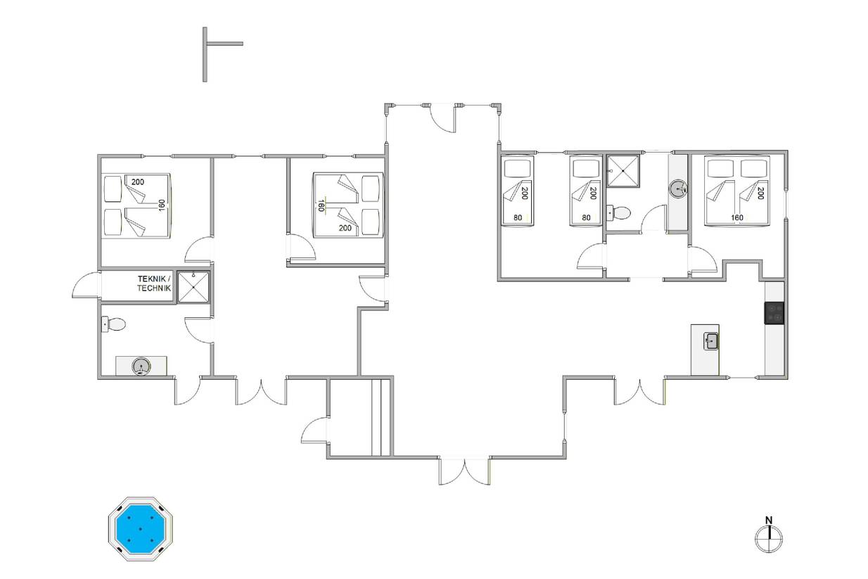 Vorschaubild von Ferienhaus QF34 in Jegum - Westjütland